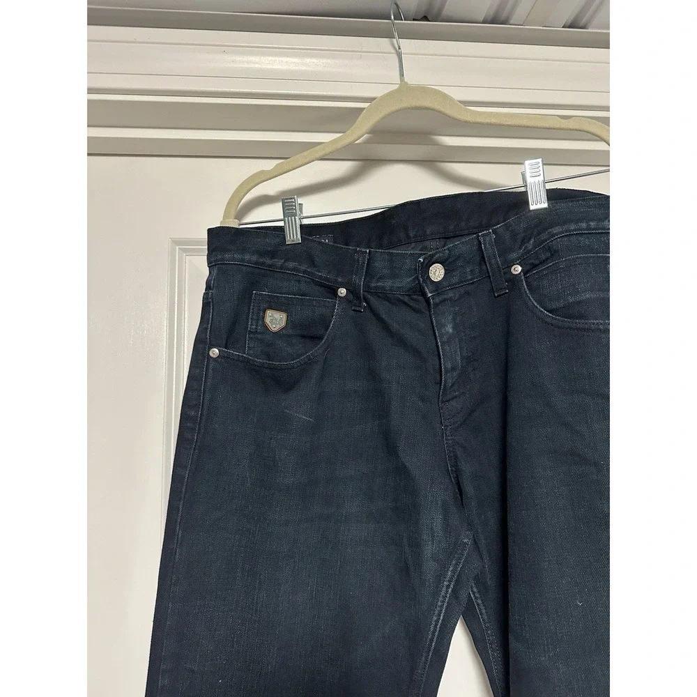 Gucci, Men's Dark Wash Straight‎ Leg Jeans, Size 50